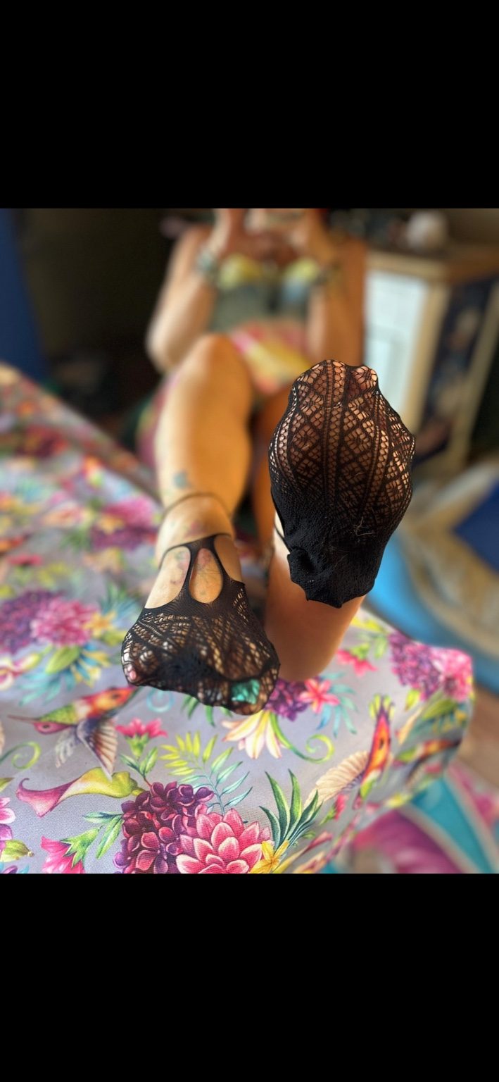 Sexy Nylons Söckcken schwarz 👣🧦