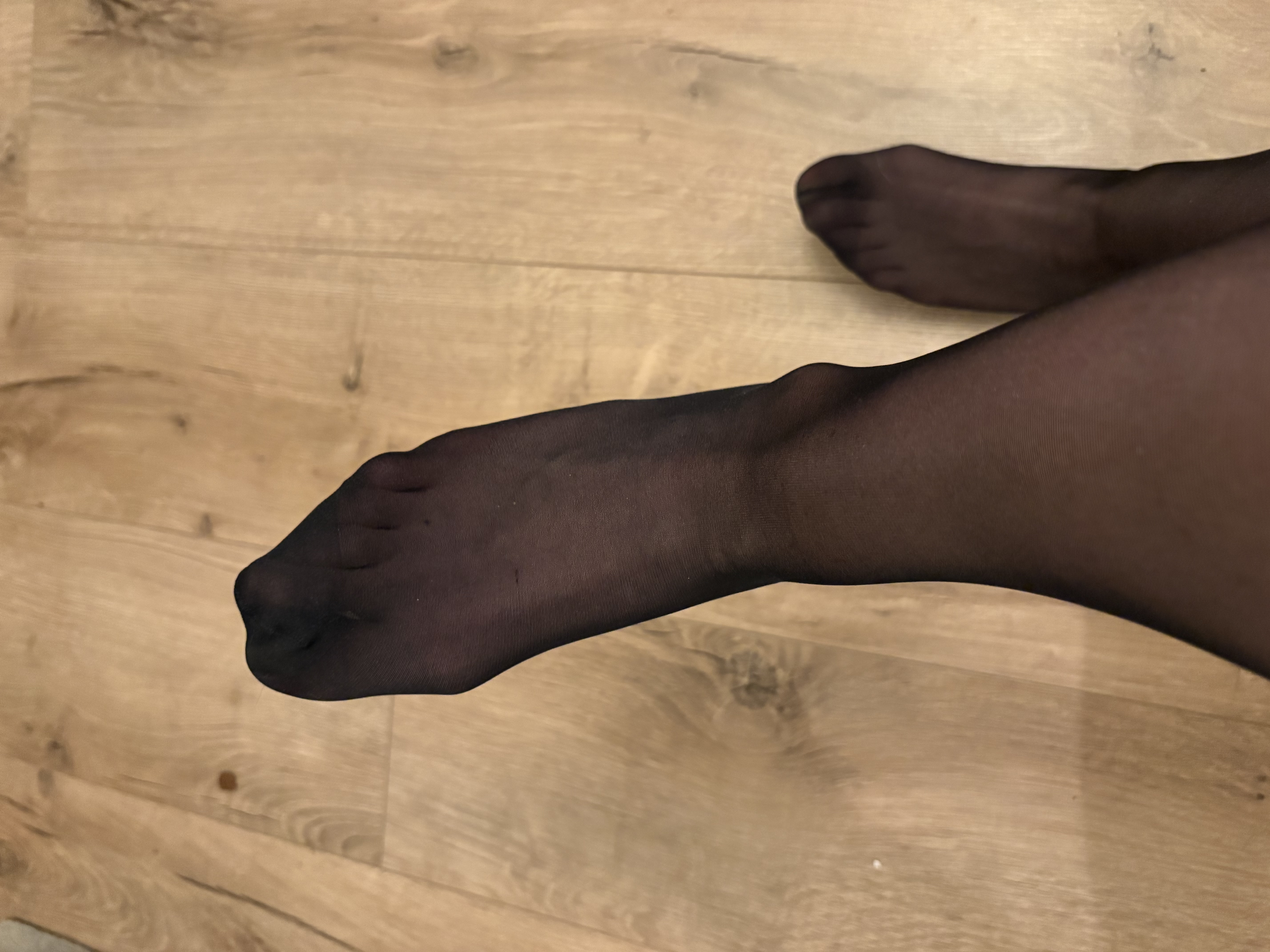 Strumpfhose getragen
