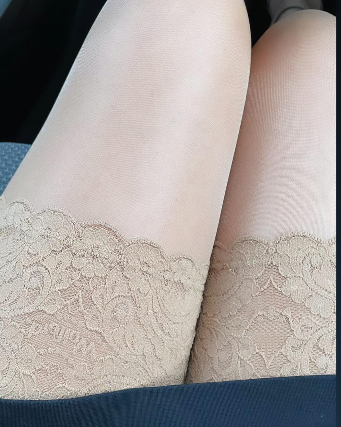 Getragene Nylons - 1