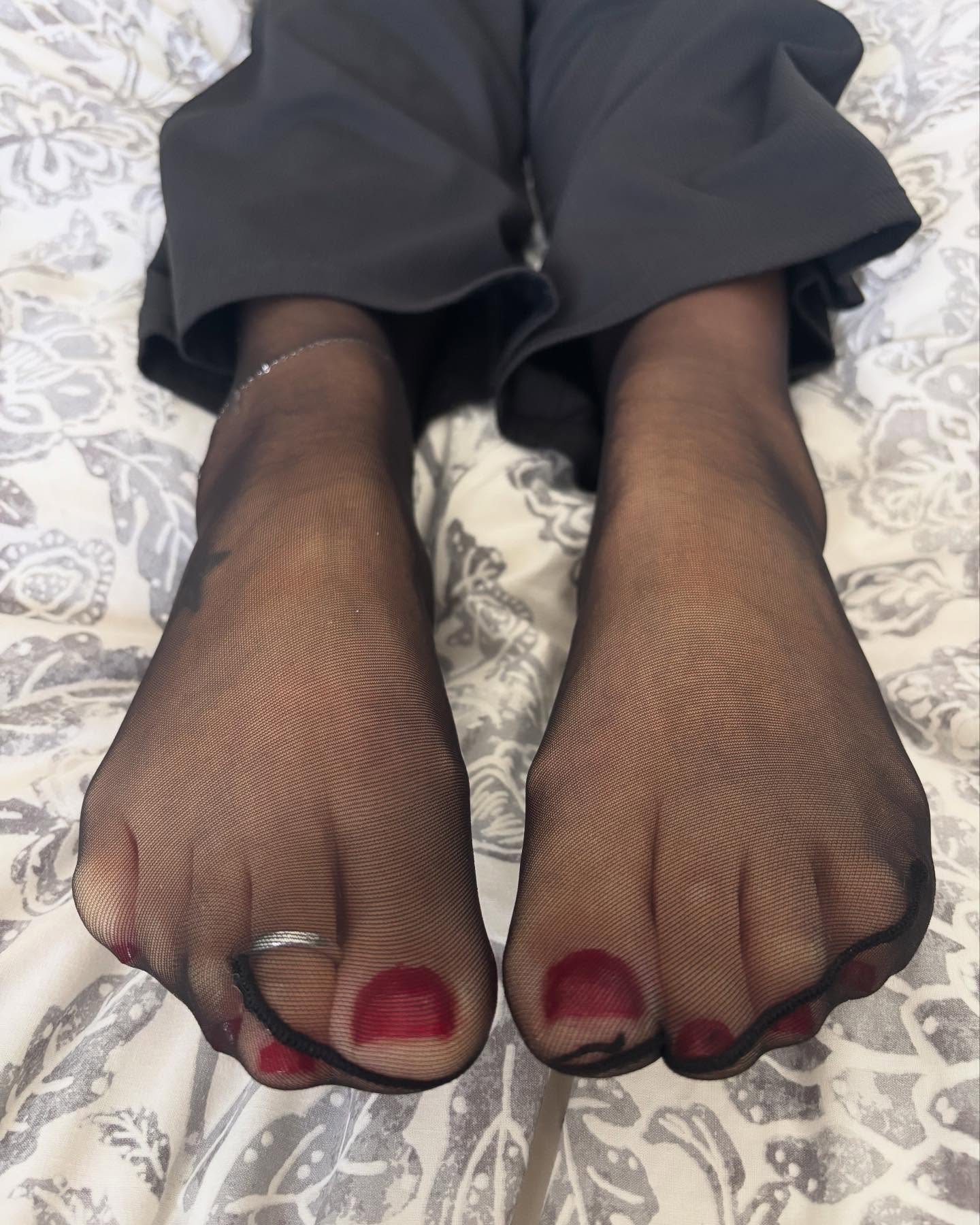 Getragene Nylons - 1