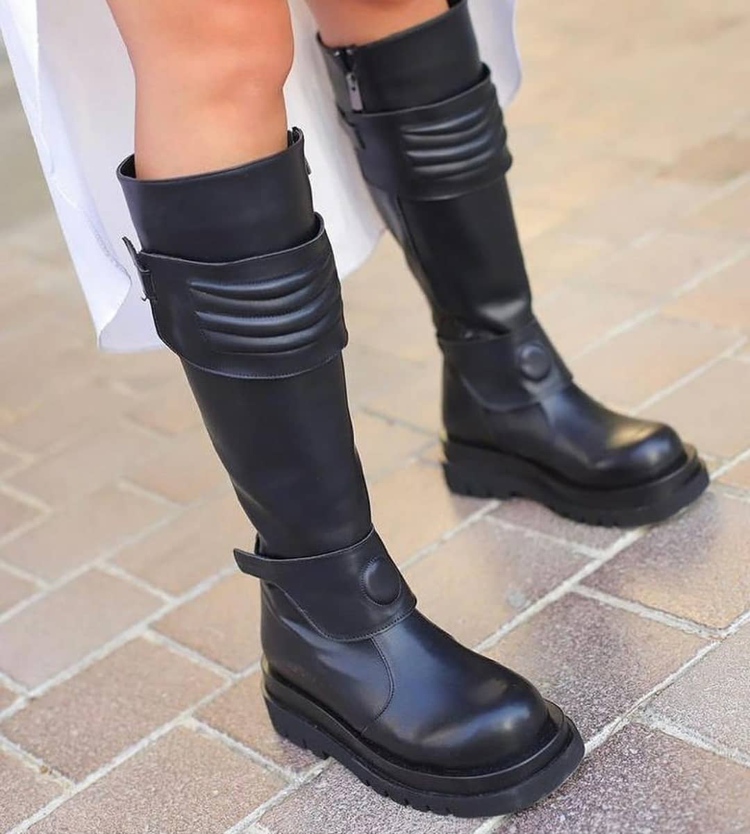 Getragene Stiefel