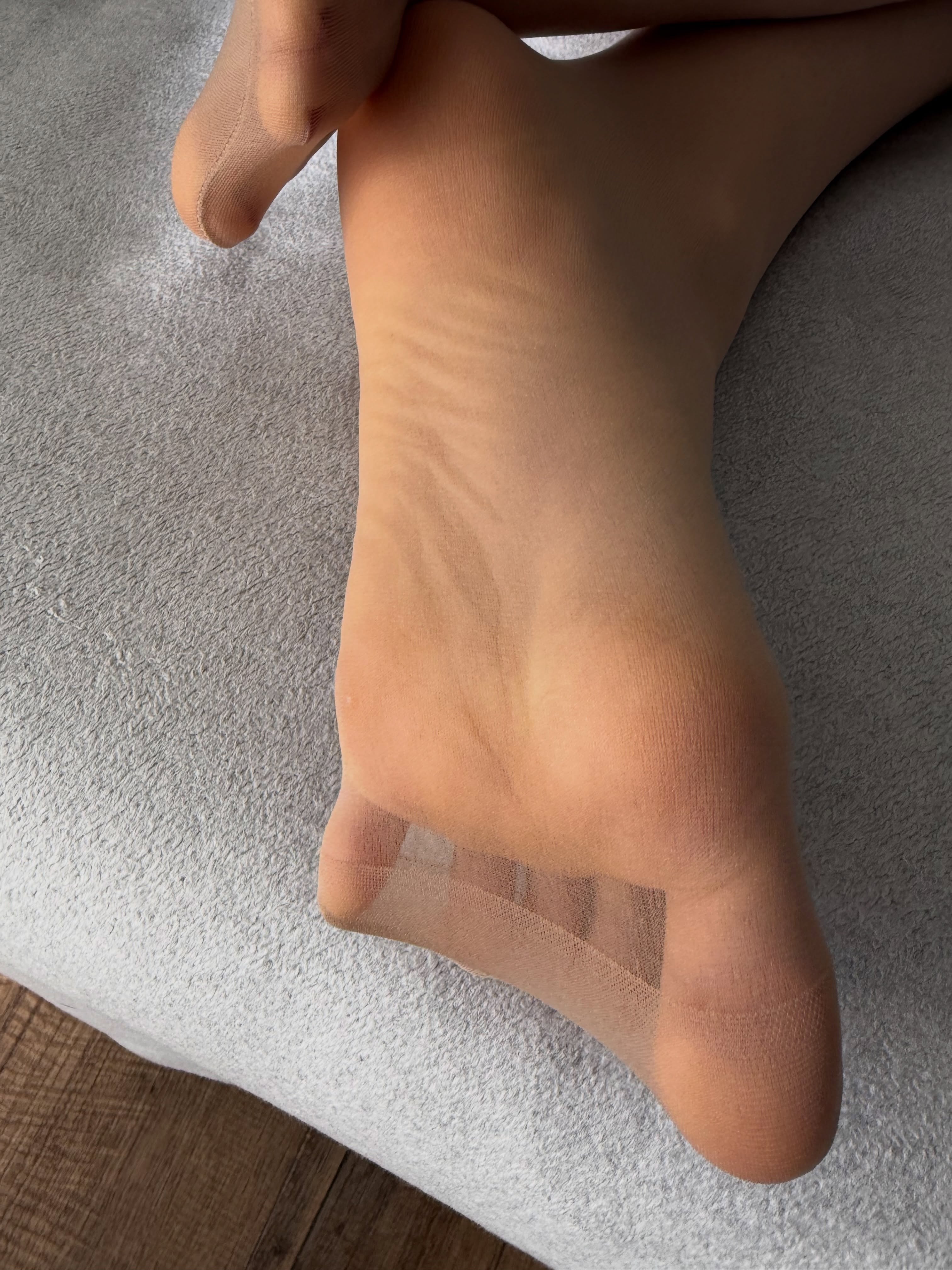 Getragene Nylons - 1