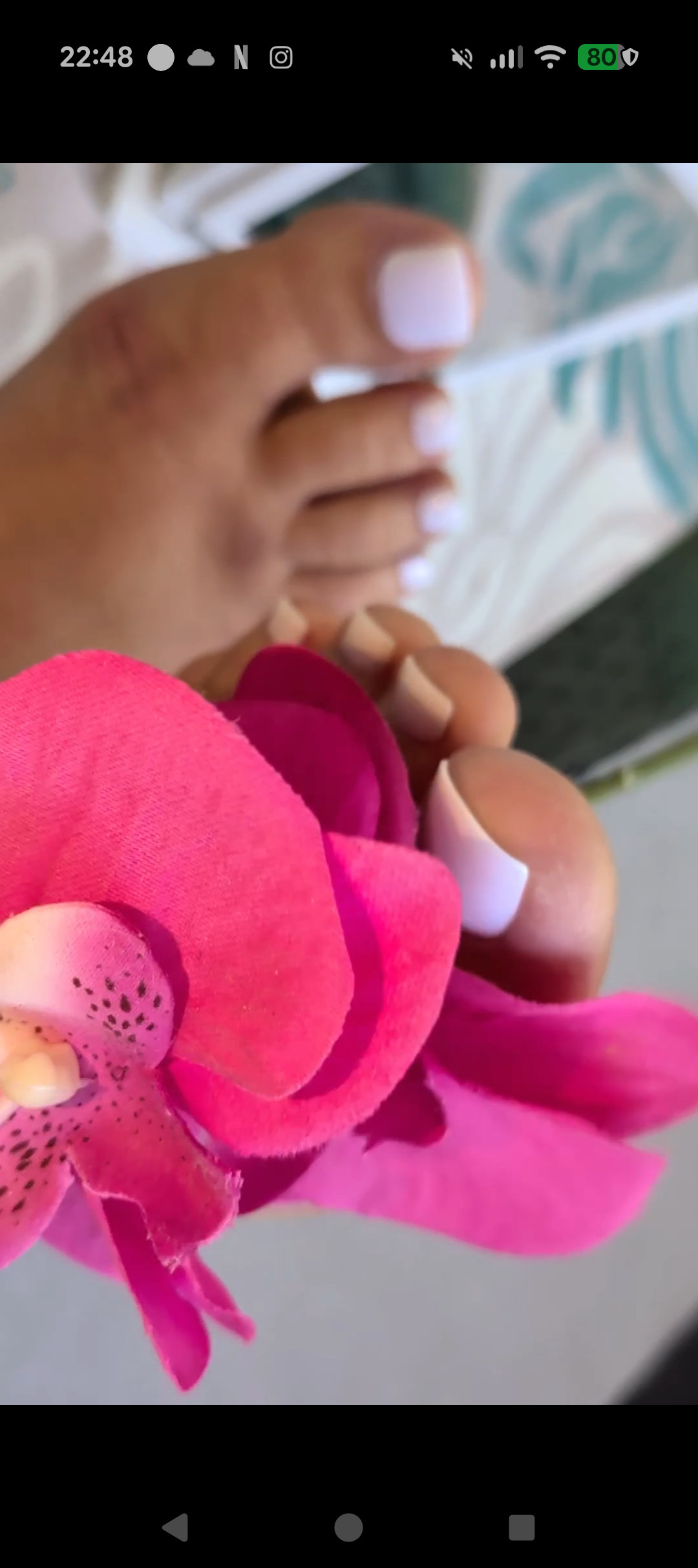 🌸 Zarte Berührungen – Füße & Orchidee 👣💕 - 3
