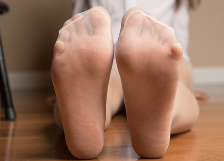 Getragene Nylons - 2