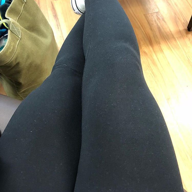 Getragene Leggins