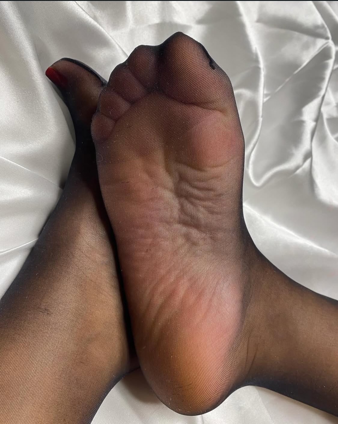 Getragene Nylons - 1