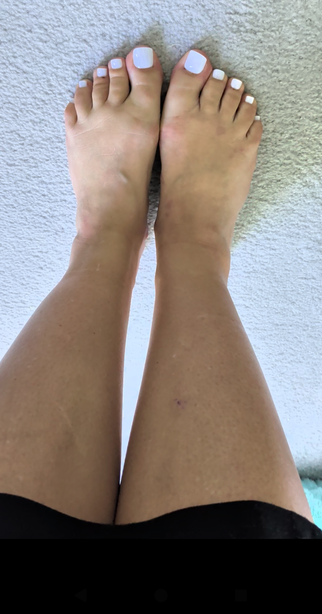 FOOTWALK MIT WEIẞEN SEXY NAILS UND AUDIO!!!!!😜💓 - 2