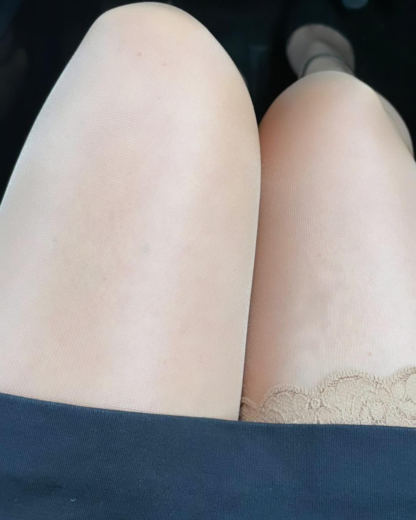 Getragene Nylons