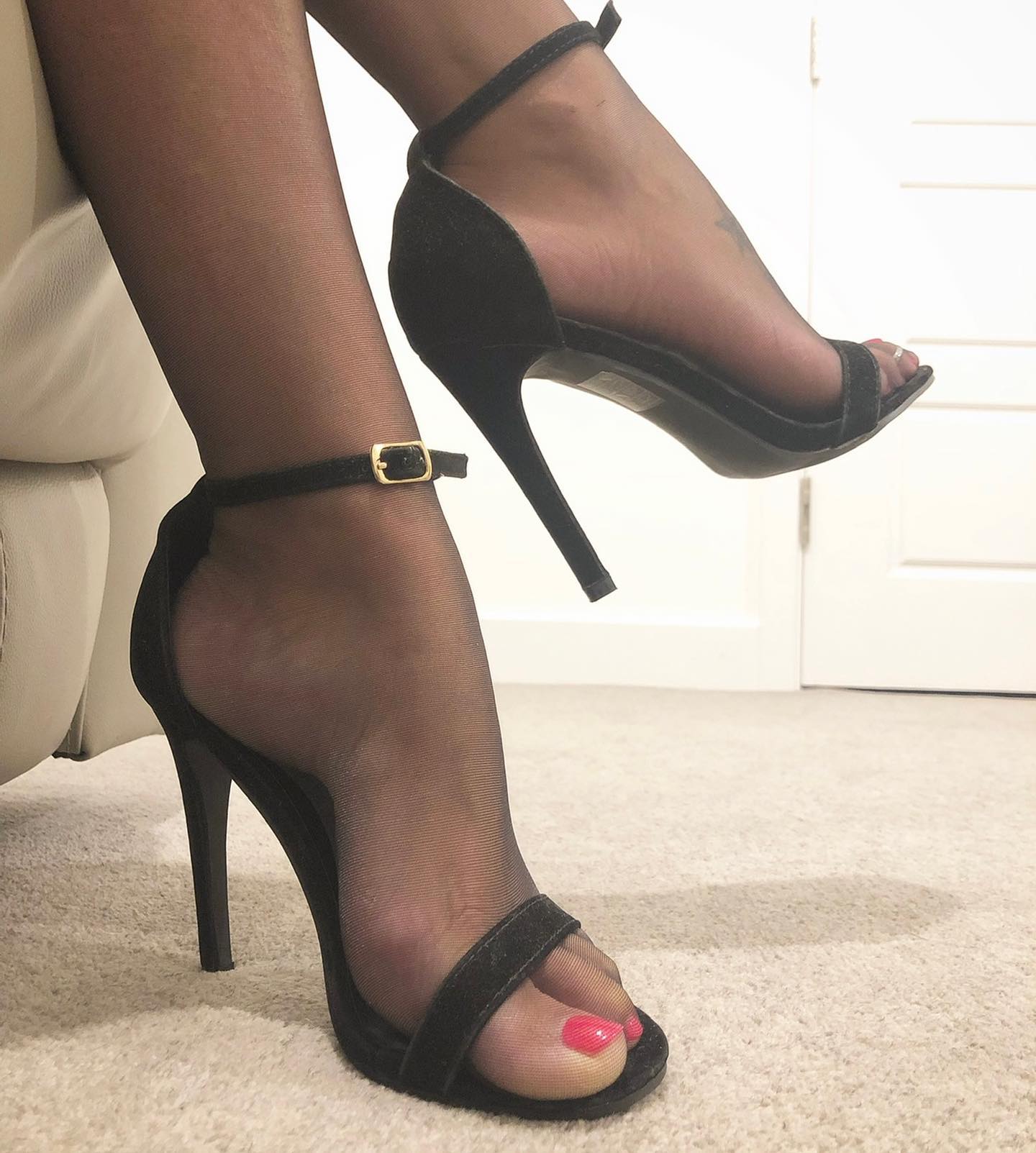 Getragene Nylons - 1