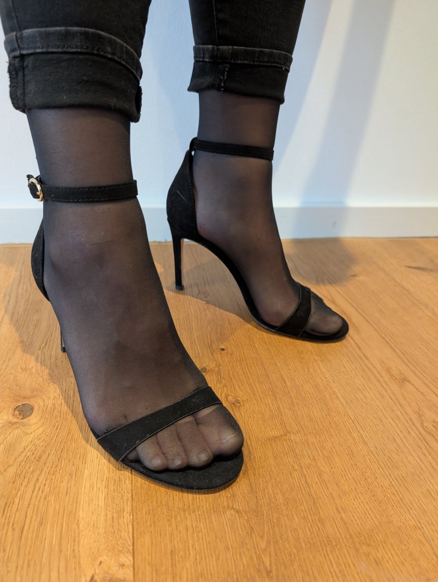 Getragene Nylons
