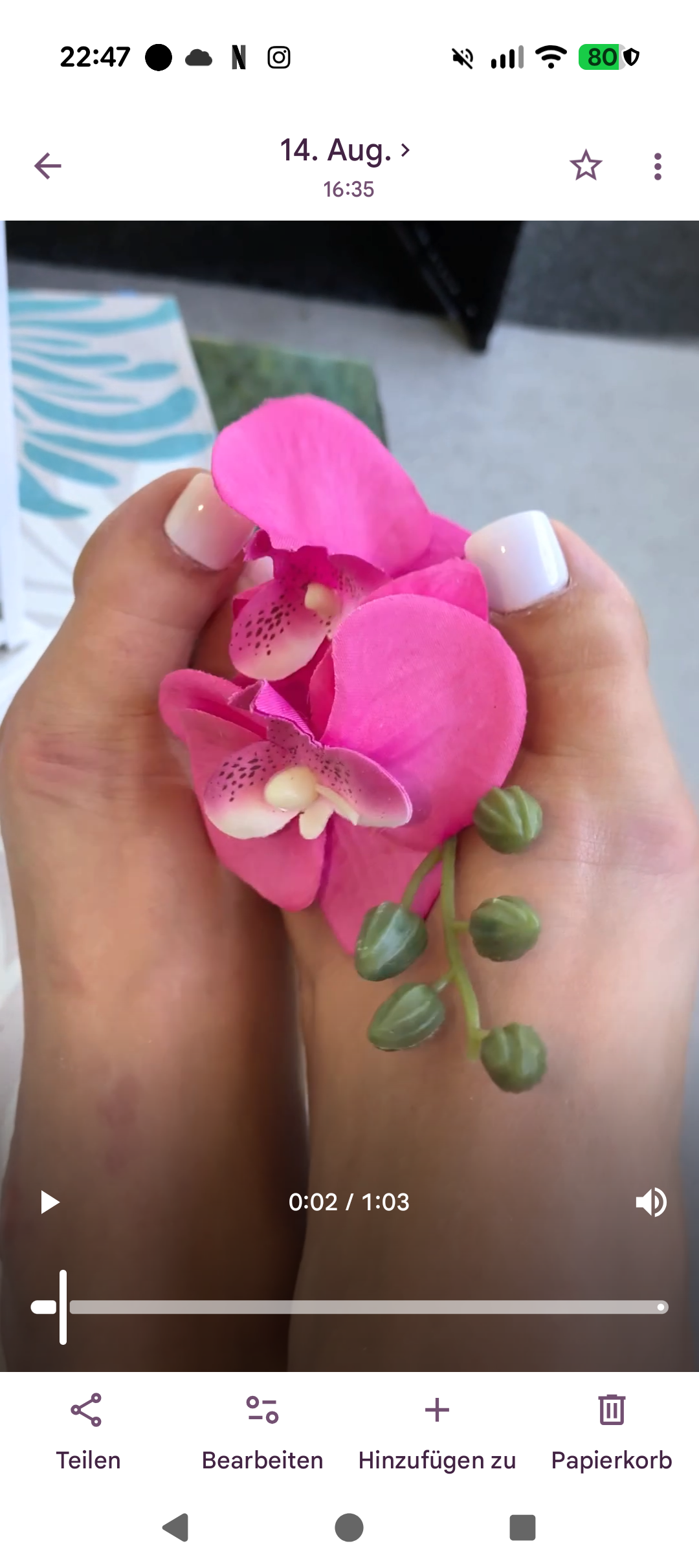 🌸 Zarte Berührungen – Füße & Orchidee 👣💕 - 5