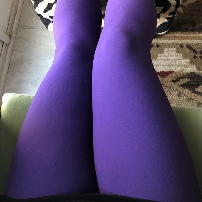 Getragene Leggins