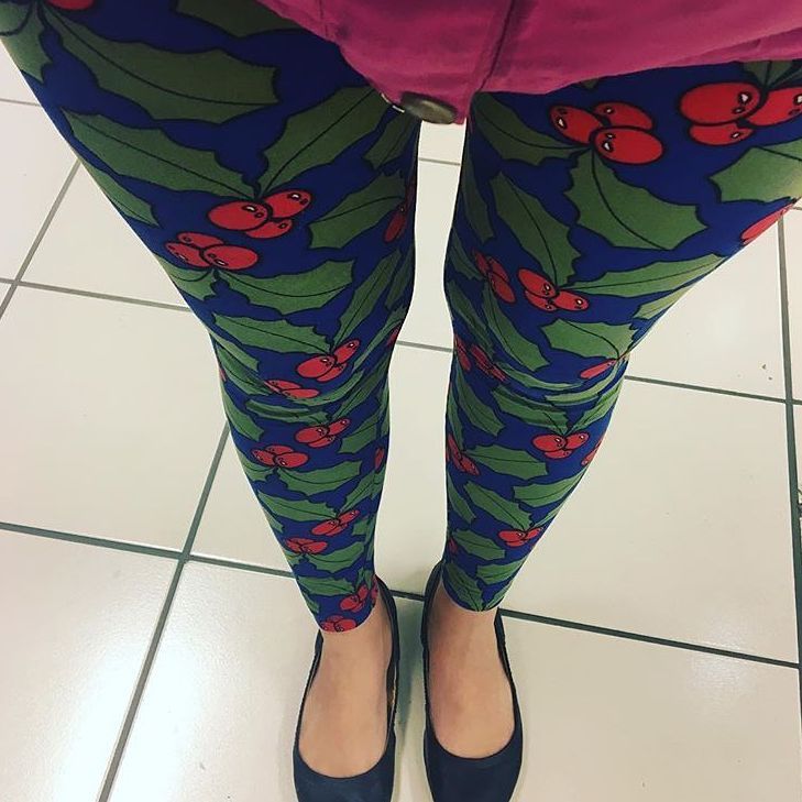 Getragene Leggins