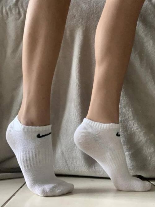 Getragene Socken