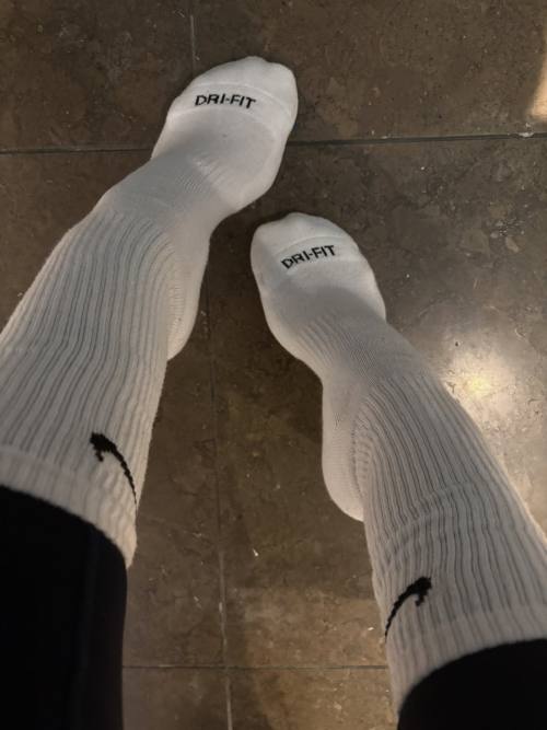 Getragene Socken