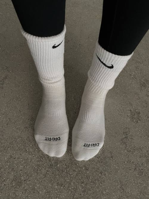 Getragene Socken