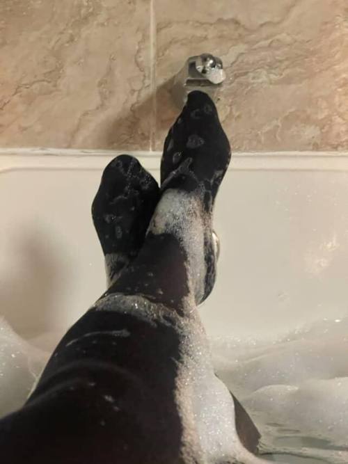 Getragene Socken