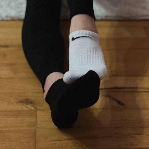 Getragene Socken