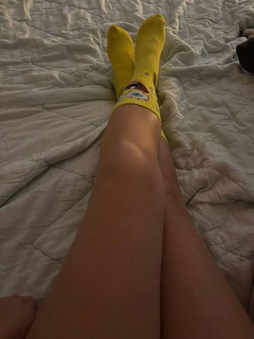 Getragene Socken