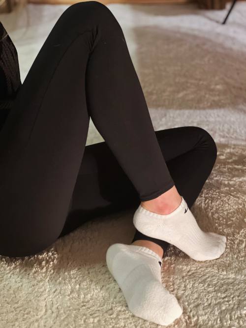 Getragene Socken