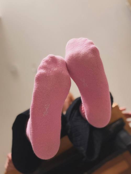 Getragene Socken