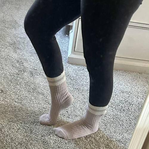 Getragene Socken