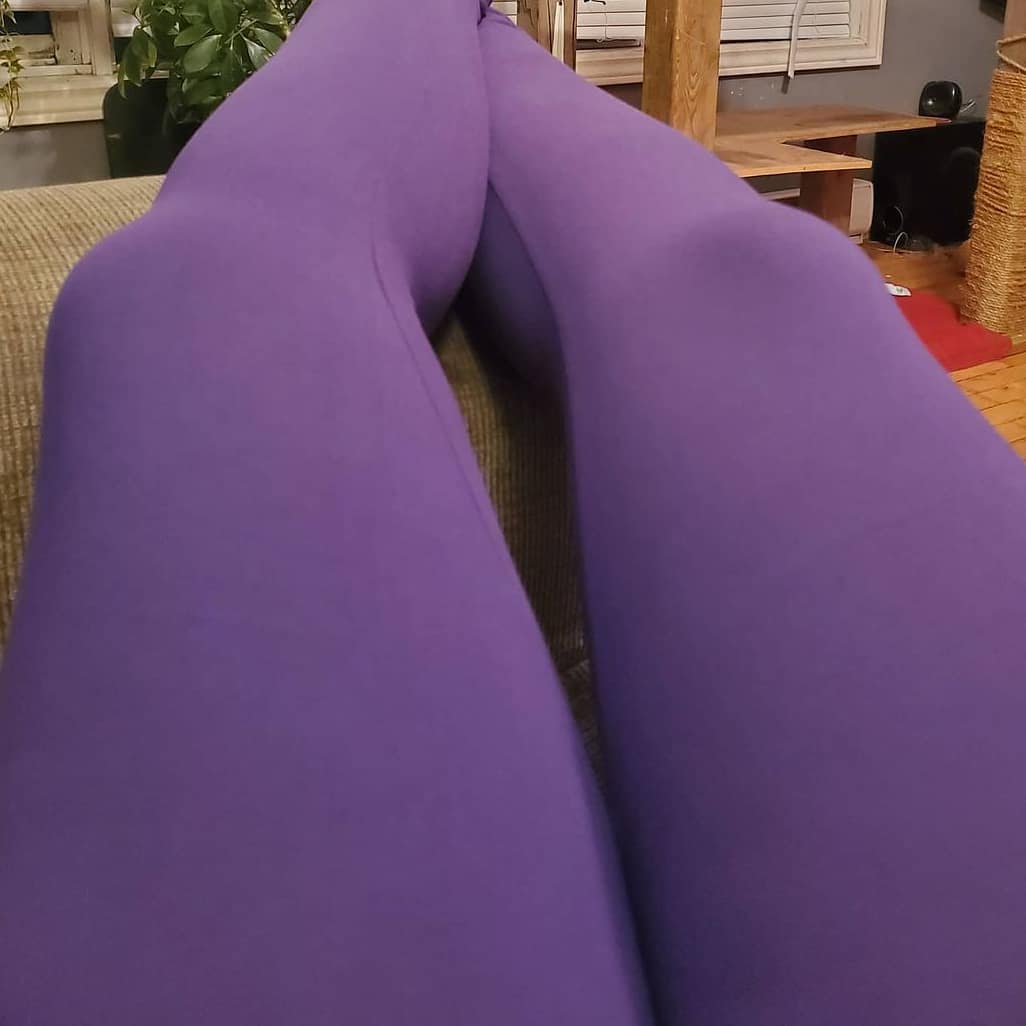 Getragene Leggins