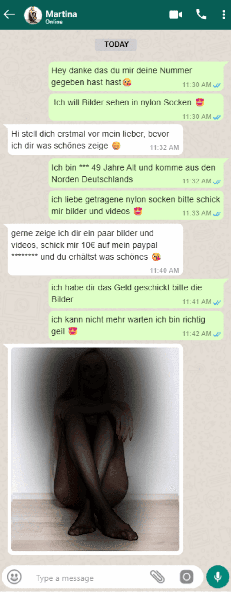 Chat 1 Bilder verkaufen
